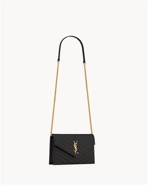 red ysl envelope chain wallet|yslcassandre envelope chain wallet.